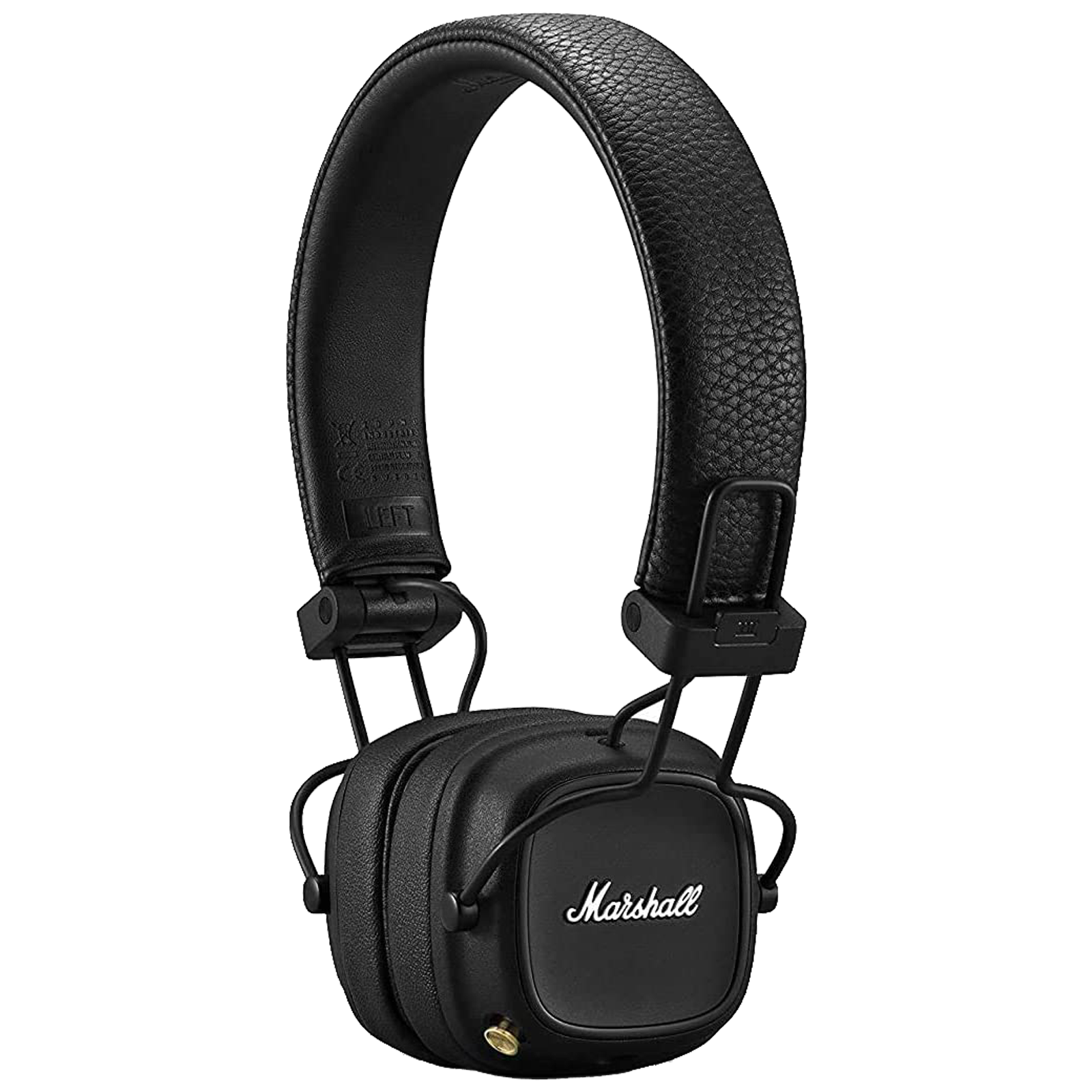 Marshall Major IV Bluetooth Headset with Mic Upto 80 Hours Playback On Ear Black